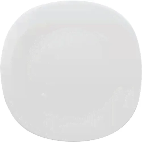 Тарелка обеденная HOMECLUB Quadro Classic White 25см, стекло Арт. LFP110 в магазинах Лента-0