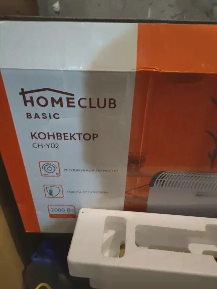 🛍 Конвектор HOMECLUB 2000Вт CH-Y02-1