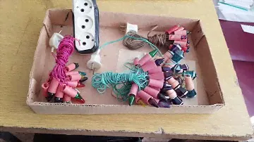 Обзор. Елочные электрические  гирлянды рабочие